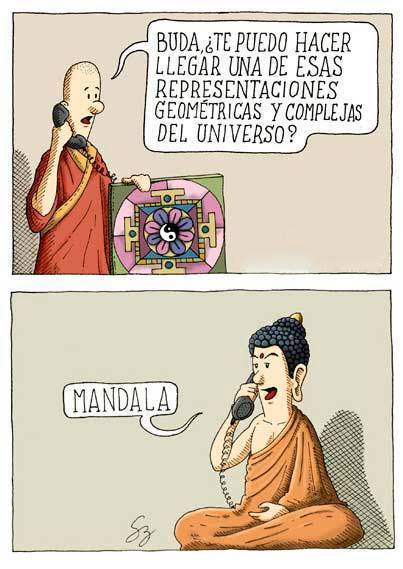 Mandala chiste