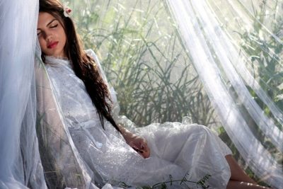 Mujer con sueños