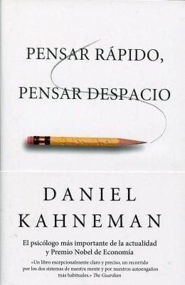 Libros de psicología más recomendados el de Daniel Kahneman